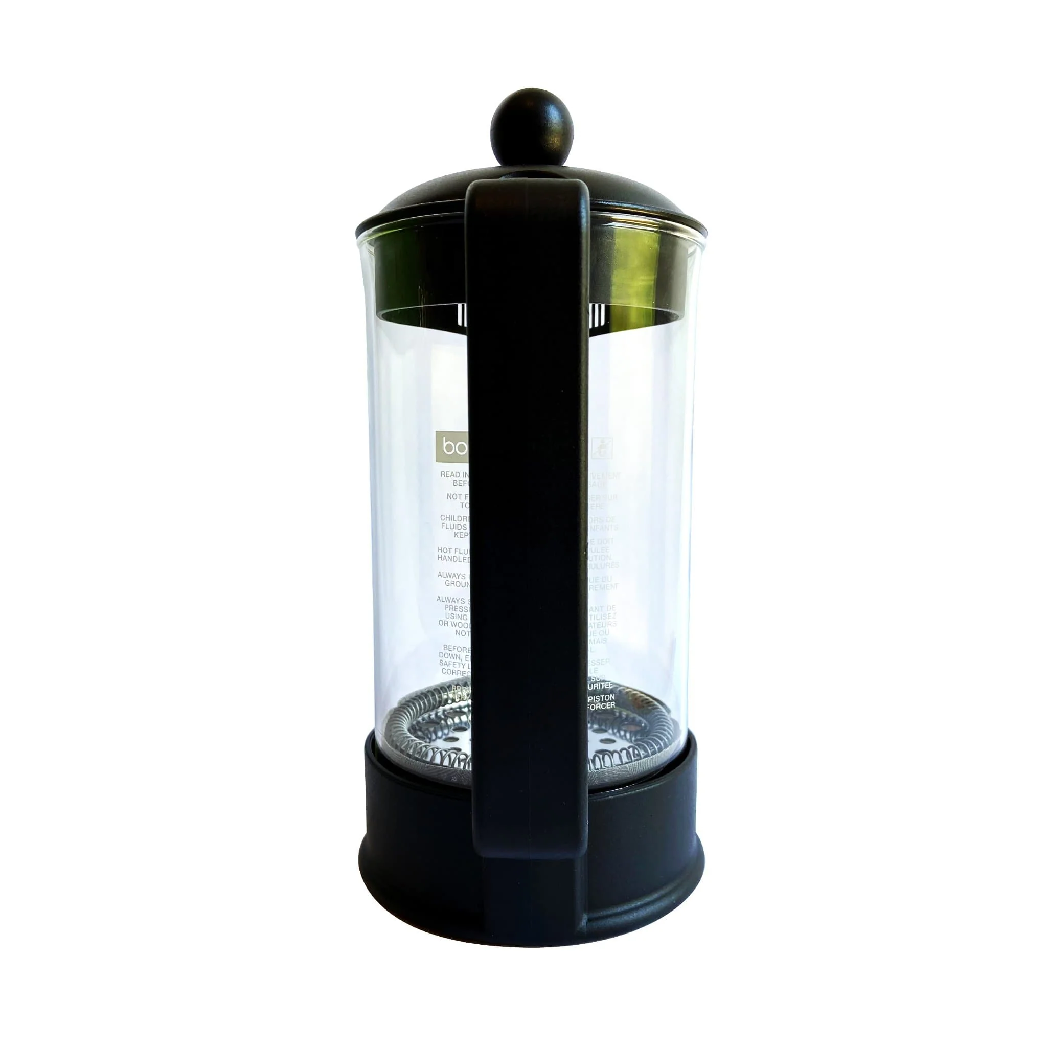 Brazil French Press Coffee Maker Bodum Clear Black 8 Cup 1L 34 oz - Image 3